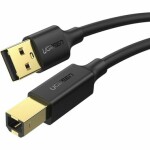 Ugreen Kábel USB-A (M) - USB-B (M) 1.5m čierna (6957303813506)