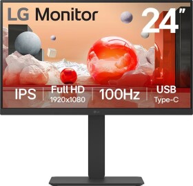LG LG 24BA750-B | 23.8 " | IPS | FHD | 16:9 | 100 Hz | 5 ms | 1920 x 1080 pixels | 200 cd/m² | HDMI ports quantity 1 | Black