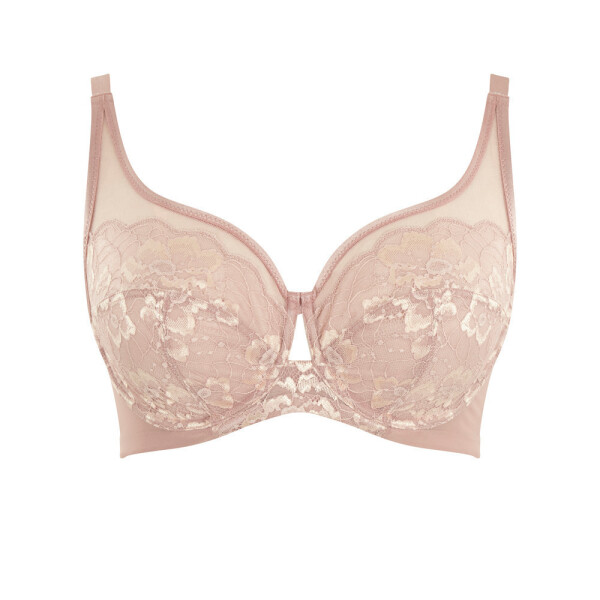 Dámska perlová podprsenka Sabrina Vintage 10631 - Panache 65G pudrovo-růžová