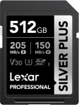 Lexar Professional Silver Plus SDXC 512 GB Class 10 UHS-I/U3 V30 (LSDSIPL512G-BNNNG)