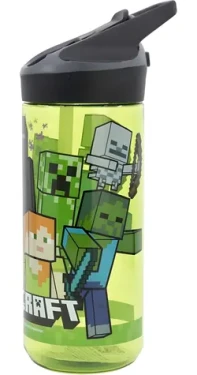 STOR Fľaša na pitie Minecraft 620 ml / Fľaša na pitie / 620 ml / Bez BPA (40497)