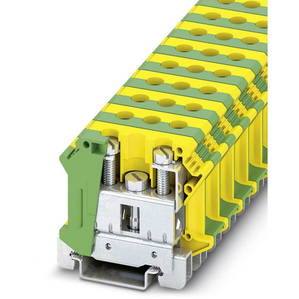Installation ground terminal block UTI 35-PE 3074091 Phoenix Contact; 3074091