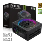 Gamemax RGB PRO 850G / Zdroj / ATX / 850W / 80 PLUS Gold / Full Modular / RGB (RGB PRO 850G)