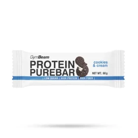 Proteínová tyčinka PureBar - GymBeam (cookies cream, 60 g) (9061-4-60g-cookies-cream)