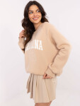 Mikina EM BL 857 1.02X beige jedna velikost