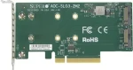 SuperMicro AOC-SLG3-2M2 / Radič / PCI Express / M.2 (AOC-SLG3-2M2-O)