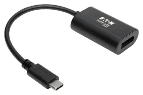 EATON Tripp Lite U444-06N-DP4K6B / Adaptér USB-C na DisplayPort / 4K 60Hz (U444-06N-DP4K6B)