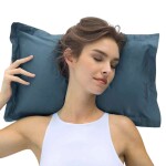 Cestovný vankúš Travel Blue Hypno Sleep Pillow Dark Blue Grey