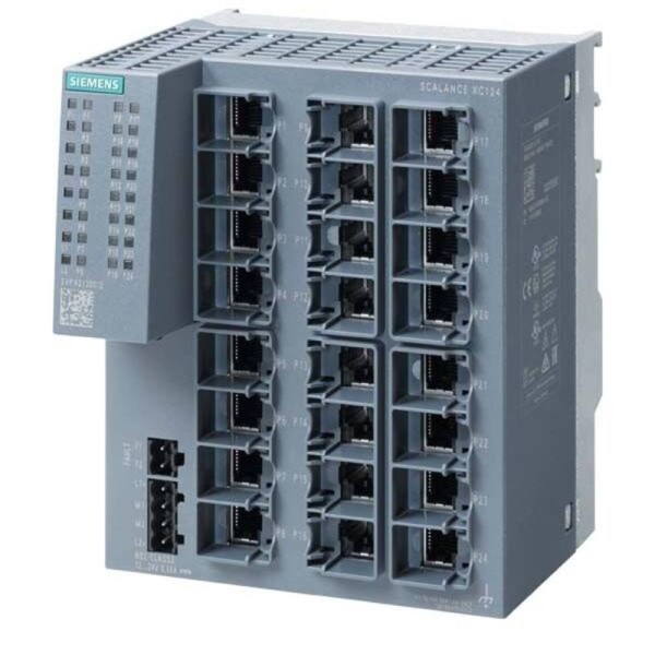 Siemens 6GK5124-0BA00-2AC2 priemyselný ethernetový switch 10 / 100 MBit/s; 6GK51240BA002AC2