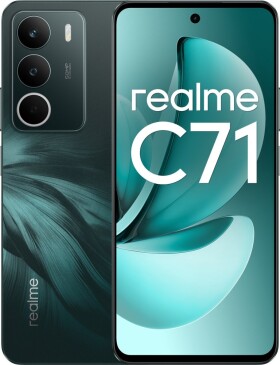 Realme realme C71 16,9 cm (6.67") 8 GB 256 GB 6000 mAh Zelený