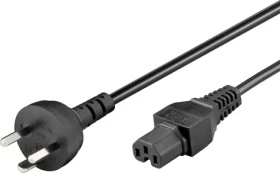MicroConnect Power Cord DK EDB - C15 1.8m čierna / dánska koncovka (PE130418)
