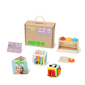 Mamido Mamido Montessori Edukačný box pre deti 11-12 mesiacov