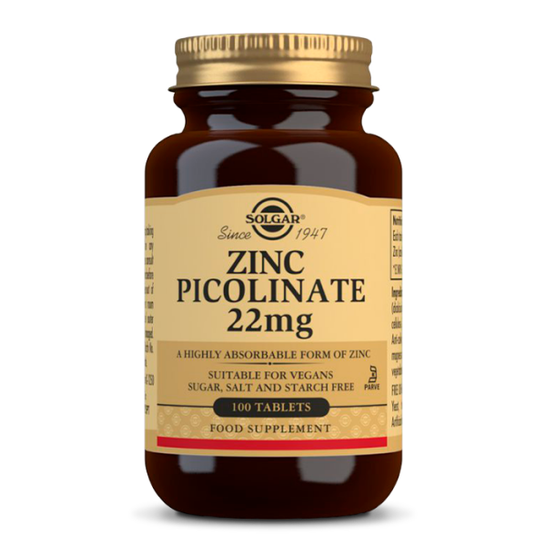 Solgar Zinek 22 mg 100 tbl.