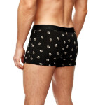 Noviti Boxerky BB006 Vzor M-2XL černá whisky XXL