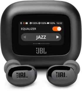 JBL Live Buds 3 čierna / Bezdrôtové slúchadlá do uší / mikrofón / Bluetooth 5.3 / IP55 / ANC (JBLLIVEBUDS3BLK)