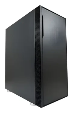 LC-Power 8000B čierna / PC skriňa / Midi Tower / ATX, EATX, mATX, Mini-ITX / 1× USB-C + 2× USB-A / Zvuková izolácia (LC-8000B-ON)