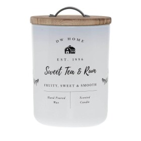 Dw HOME Vonná sviečka v skle Sweet Tea & Rum 425 g