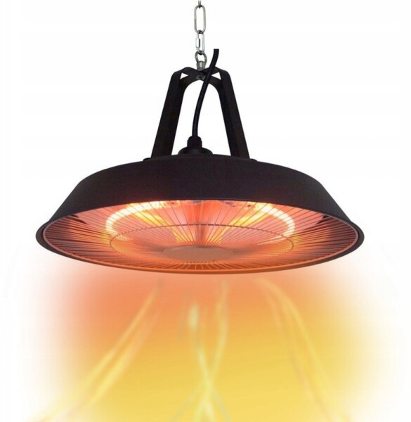 Sunred Hanging infrared heater 4IQ Dune, black, 1500 W