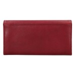 Dámska kožená peňaženka Lagen 50400 Red/Black