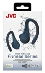 JVC HA-EC25TAU modrá / Bezdrôtové slúchadlá s mikrofónom / Bluetooth 5.1 / IPX5 / Nabíjacie púzdro (HA-EC25TAU)