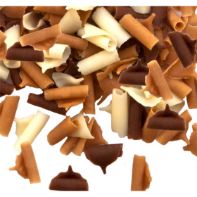 Čokoládové hobliny TRIO (80 g) 5506 - dortis - dortis