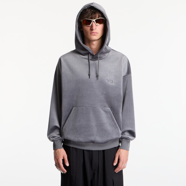Mikina Y-3 Velvet Corduroy Hoodie UNISEX Grey Five S