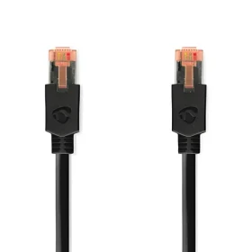 Nedis CAT6 antracitová / Sieťový kábel / F/UTP / RJ45 - RJ45 / 5 m / LSZH (CCBW85210AT50)