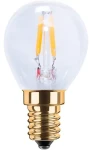 SEGULA LED Mini číra / Žiarovka / E14 / 1,5 W (10W) / 90lm / 2200K / stmievateľná (55204)