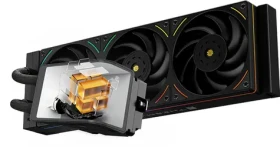 ThermalRight Wonder Vision 360 UB čierna / AIO vodný chladič CPU / 360mm / ARGB / 6,67 "OLED displej (WONDER VISION 360 UB ARGB BLACK)