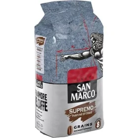 San Marco Supremo 1 kg / Zrnková káva / 70% Arabica 30% Robusta (3259230000459)