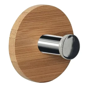 Spirella PUNT-Round drevený háčik na uteráky bambus / samolepiaci / priemer 50 mm (7610583147721)