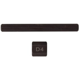 KS Tools 150.0514S Skrutkovacia matica vrátane kolíka veľkosti 4; 150.0514S