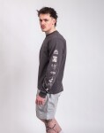 Service Works Bootleg Long Sleeve Tee CHARCOAL S