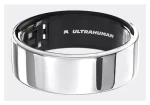 Ultrahuman Ring Air strieborná veľ. 9 / Chytrý prsteň (UHRA-AS-09)