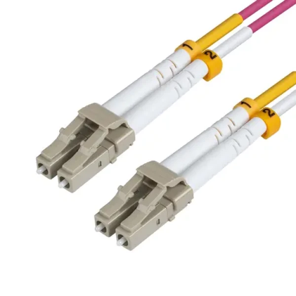 MicroConnect Optical Fibre Cable LC/LC Multimode duplex OM4 4M fialová (FIB440404P)
