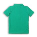 Tričko chlapčenské Polo s krátkym rukávom, Minoti, 1POLO 8, zelená - 74/80 | 9-12m