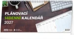 NOTIQUE Pracovný 14denný 2027 / Stolný kalendár / 33 × 14,5 cm