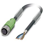 Sensor/Actuator cable SAC-5P- 3,0-PUR/M12FS SH 1682948 Phoenix Contact; 1682948