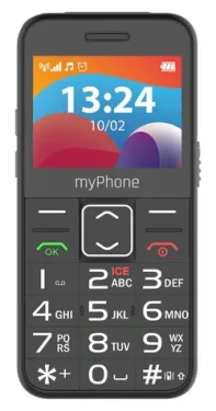 MyPhone Halo 3 LTE čierna / Tlačidlový telefón / LTE / nabíjacia stanica (HALO3LTE)