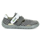 Fare B5464461 šedé detské barefoot sandále 31 EUR