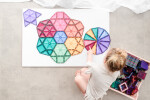 Connetix Connetix Tiles - Magnetická Stavebnica Pastelová XXL 202 ks