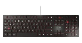 Cherry KC 6000 SLIM čierna / Klávesnica / US-ENG layout / drôtová (JK-1600EU-2)