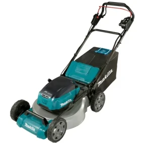 Makita DLM465PT4 / Aku Kosačka na trávu / 2x 18V / 3300 ot-min / až 1900 m2 / záber 46 cm / kôš 60 l / Bez aku (DLM465PT4)