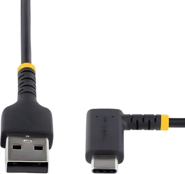 StarTech čierna / Kábel USB-A na USB-C / USB 2.0 / 480 Mbit/s / 2m / rýchlonabíjanie (R2ACR-2M-USB-CABLE)