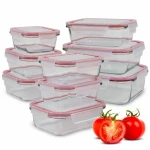 Classbach FHD 4011 G Sada dóz na potraviny 9 ks / 1x 1.52l 1x 1.04l 2x 0.68l 2x 0.52l 2x 0.41l 1x 0.37l / sklo (4015067140114)