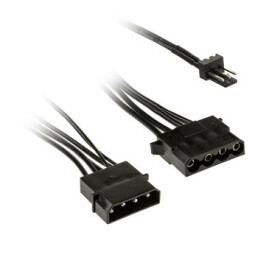 Kolink Adaptér 3-pin na 2x 4-pin Molex 24.5cm čierna (PGW-AC-KOL-086)