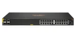 HPE Aruba 6100 24G CL4 4SFP+ / Switch / 24x Gigabit RJ45 / 4X SFP+ / PoE+ 370W (JL677A)