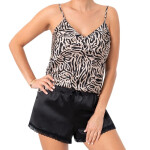 Dámske pyžamo Sheila 1/2 black - Donna černá S
