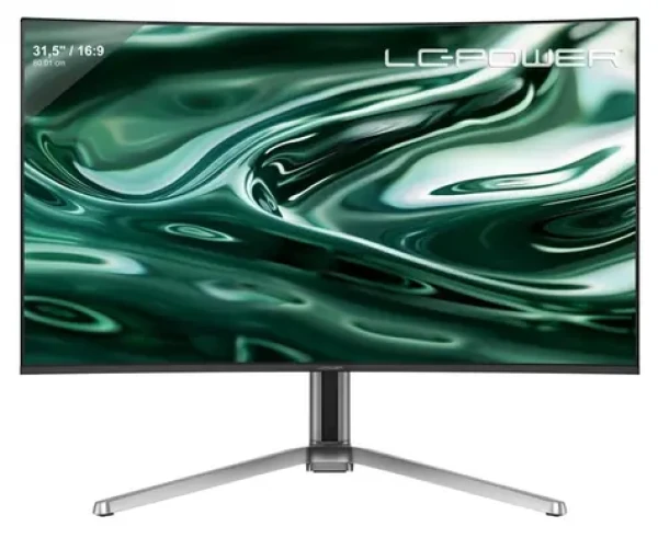 31,5" LC-Power LC-M32UCO čierna / Monitor / QD-OLED / Curved / 4K UHD / 165Hz / 0,03ms / HDMI 2.1 + DP 1.4 (LC-M32UCO)