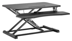 Equip čierna / Podstavec pre monitor / nosnosť 15 kg / 800 × 580 mm / MDF (650840)